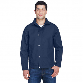 Harriton M705 Men\'s Auxiliary Canvas Work Jacket - Dark Navy