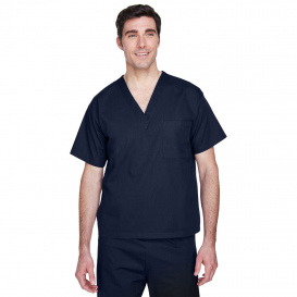 Harriton M897 Adult Restore 4.9 oz. Scrub Top - Dark Navy