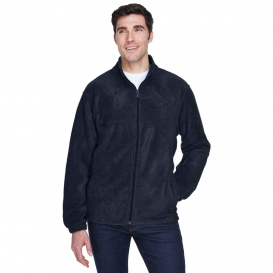 Harriton M990 Men\'s 8 oz. Full Zip Fleece - Navy