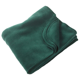 Harriton M999 12.7 oz Fleece Blanket - Hunter