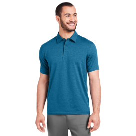 glyder MDP1799 Marbled Fairway Polo - Moroccan Blue