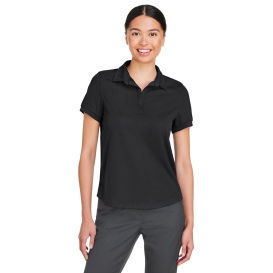 North End NE112W Ladies Express Tech Performance Polo - Black