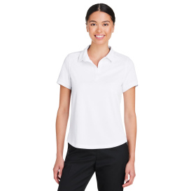 North End NE112W Ladies Express Tech Performance Polo - White