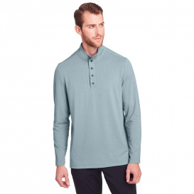 North End NE400 Men\'s Jaq Snap-Up Stretch Performance Pullover - Opal Blue