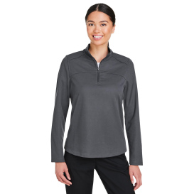 North End NE412W Ladies Express Tech Performance Quarter-Zip - Carbon