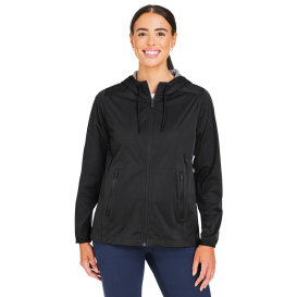 North End NE75W Ladies Network Lightweight Jacket - Black Heather