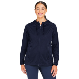 North End NE75W Ladies Network Lightweight Jacket - Classic Navy Heather