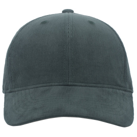 Pacific Headwear P206 Hybrid Corduroy Dad Cap - Dark Green