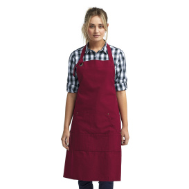 Reprime RP137 Calibre Heavy Cotton Canvas Pocket Apron - Burgundy