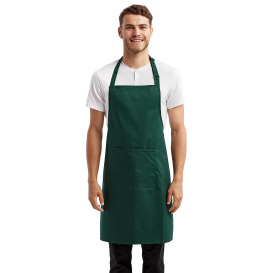 Reprime RP154 Unisex Colours Sustainable Pocket Bib Apron - Bottle