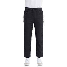 Reprime RP556 Unisex Chef\'s Artisanal Jogger - Black Denim