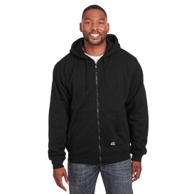 Berne SZ101T Tall Heritage Thermal-Lined Full-Zip Hooded Sweatshirt - Black