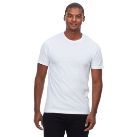 Threadfast T1001 Unisex Epic Collection CVC T-Shirt - Solid White