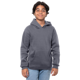 Threadfast T2000B Epic Youth Fleece Pullover Hooded Sweatshirt - Charcoal