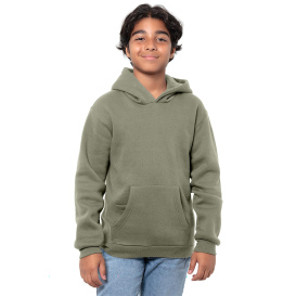 Threadfast T2000B Epic Youth Fleece Pullover Hooded Sweatshirt - Military Green