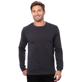 Threadfast T3000 Epic Unisex Long Sleeve T-Shirt - Charcoal