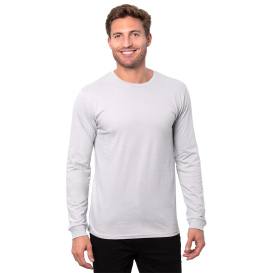 Threadfast T3000 Epic Unisex Long Sleeve T-Shirt - Silver