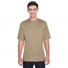 Team 365 TT11 Men\'s Zone Performance T-Shirt - Desert Khaki