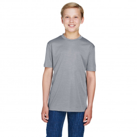 Team 365 TT11HY Youth Sonic Heather Performance T-Shirt - Athletic Heather