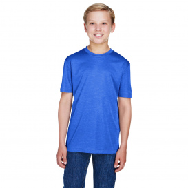 Team 365 TT11HY Youth Sonic Heather Performance T-Shirt - Sport Royal Heather