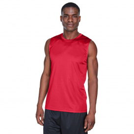 Team 365 TT11M Men\'s Zone Performance Muscle T-Shirt - Sport Red