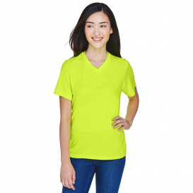 Team 365 TT11W Ladies Zone Performance T-Shirt - Safety Yellow