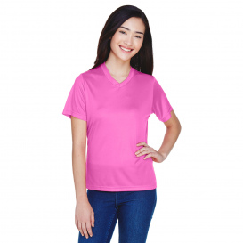 Team 365 TT11W Ladies Zone Performance T-Shirt - Sport Charity Pink