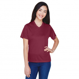 Team 365 TT11W Ladies Zone Performance T-Shirt - Sport Maroon