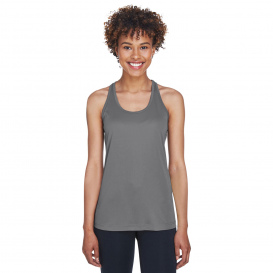 Team 365 TT11WRC Ladies Zone Performance Racerback Tank - Sport Graphite