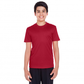 Team 365 TT11Y Youth Zone Performance T-Shirt - Sport Scarlet Red