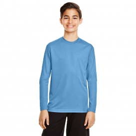 Team 365 TT11YL Youth Zone Performance Long Sleeve T-Shirt - Sport Light Blue