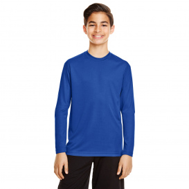 Team 365 TT11YL Youth Zone Performance Long Sleeve T-Shirt - Sport Royal