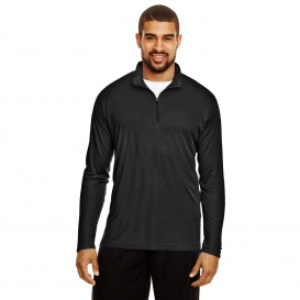 Team 365 TT31 Men\'s Zone Performance Quarter-Zip - Black