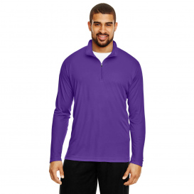 Team 365 TT31 Men\'s Zone Performance Quarter-Zip - Sport Purple