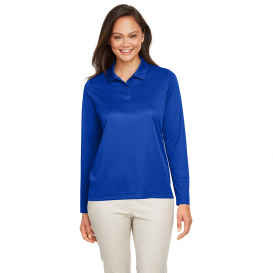 Team 365 TT51LW Ladies Zone Performance Long Sleeve Polo - Sport Royal