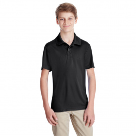 Team 365 TT51Y Youth Zone Performance Polo - Black