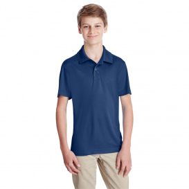 Team 365 TT51Y Youth Zone Performance Polo - Sport Dark Navy