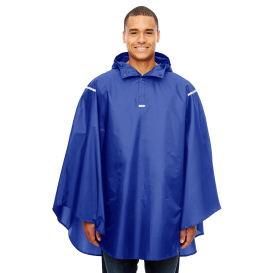 Team 365 TT71 Adult Zone Protect Packable Poncho - Sport Royal