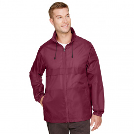 Team 365 TT73 Adult Zone Protect Lightweight Jacket - Sport Maroon