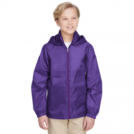 Team 365 TT73Y Youth Zone Protect Lightweight Jacket - Sport Purple