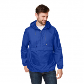 Team 365 TT77 Adult Zone Protect Packable Anorak Jacket - Sport Royal