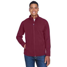 Team 365 TT80 Men\'s Leader Soft Shell Jacket - Sport Dark Maroon