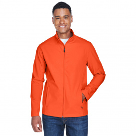 Team 365 TT80 Men\'s Leader Soft Shell Jacket - Sport Orange