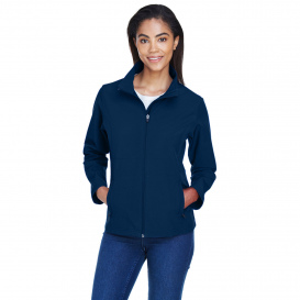 Team 365 TT80W Ladies Leader Soft Shell Jacket - Sport Dark Navy