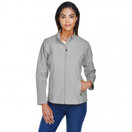 Team 365 TT80W Ladies Leader Soft Shell Jacket - Sport Silver