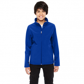 Team 365 TT80Y Youth Leader Soft Shell Jacket - Sport Royal