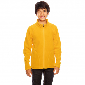 Team 365 TT90Y Youth Campus Microfleece Jacket - Sport Athletic Gold