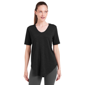 tasc TW668S Ladies Longline T-Shirt - Black