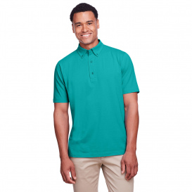 UltraClub UC105 Men\'s Lakeshore Stretch Cotton Performance Polo - Jade