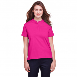 UltraClub UC105W Ladies Lakeshore Stretch Cotton Performance Polo - Heliconia